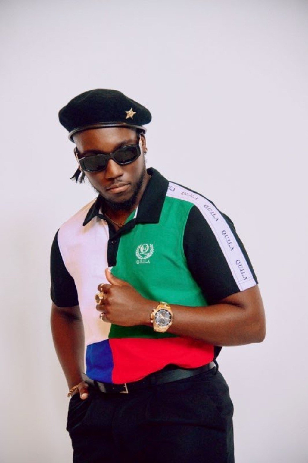 QUILA male fashion model